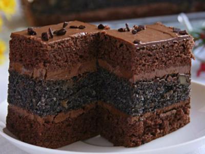 Шоколадный торт со сгущенкой