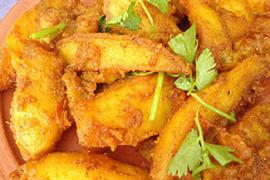 Алу Тареко - жареный картофель по-непальски