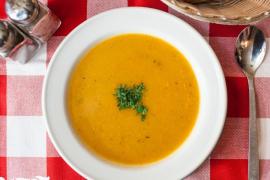 Крем-суп морковный