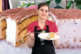 Многослойный швейцарский торт от Ольги Матвей
