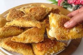 Картофельные пирожки из хлеба: быстрый рецепт