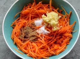 Сытный салат «Верный муж» с корейской морковью