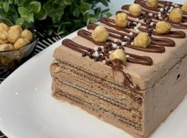Вафельный торт с «Нутеллой»: рецепт без выпечки