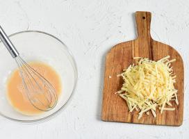 Ленивые хачапури с сыром на сметане