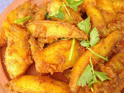 Алу Тареко - жареный картофель по-непальски