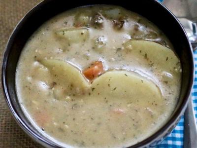 Крем-суп из картофеля